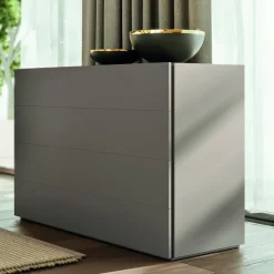 Camera da Letto a 5 Elementi Stile Moderno Arredamento Made in Italy - Diamante