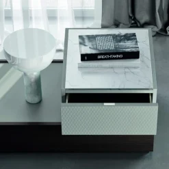 Camera da Letto a 7 Elementi Stile Moderno Arredamento Made in Italy - Polinesia