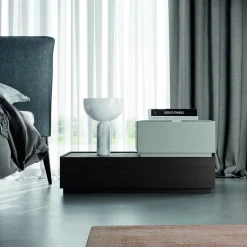 Camera da Letto a 7 Elementi Stile Moderno Arredamento Made in Italy - Polinesia