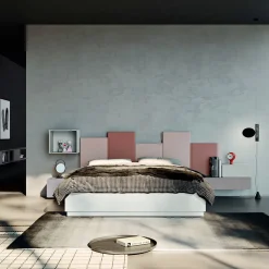 Camera da Letto Completa a 5 Elementi Made in Italy Alta Qualità - Quarzo