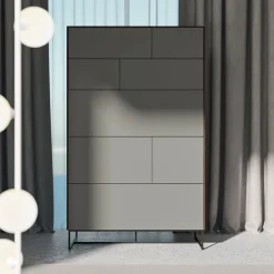 Camera da Letto Completa a 4 Elementi Moderni Realizzata in Italia - Shaila