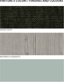 Camera da Letto Completa a 4 Elementi Moderni Made in Italy Pregiata - Verminia