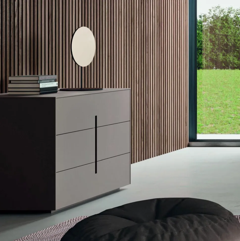 Camera da Letto Completa a 5 Elementi in Stile Moderno Made in Italy - Savanna