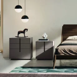 Camera da Letto Completa a 5 Elementi in Stile Moderno Made in Italy - Savanna