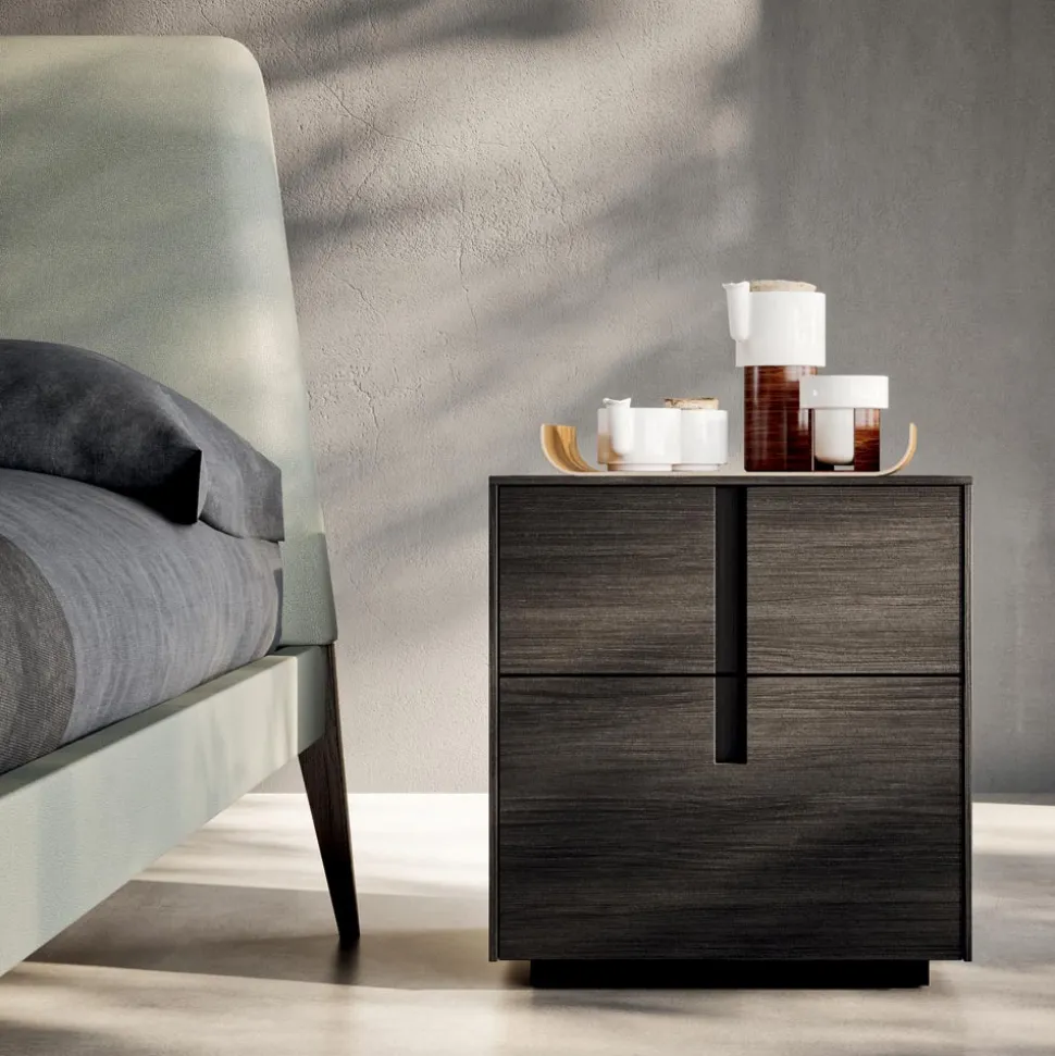 Camera da Letto Matrimoniale a 6 Elementi Stile Moderno Made in Italy - Octavia