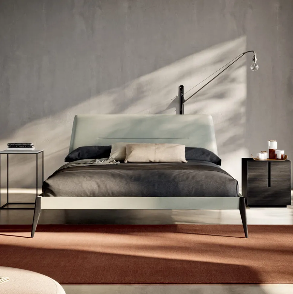 Camera da Letto Matrimoniale a 6 Elementi Stile Moderno Made in Italy - Octavia