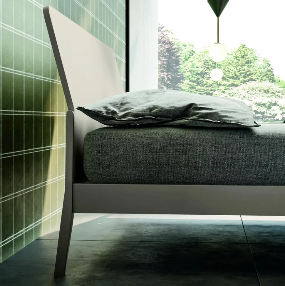 Camera da Letto Moderna a 5 Elementi in Stile Moderno Made in Italy - Melodia