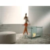 Camino a Bioetanolo da Terra in Vetro e Acciaio Design per Interno - Edison