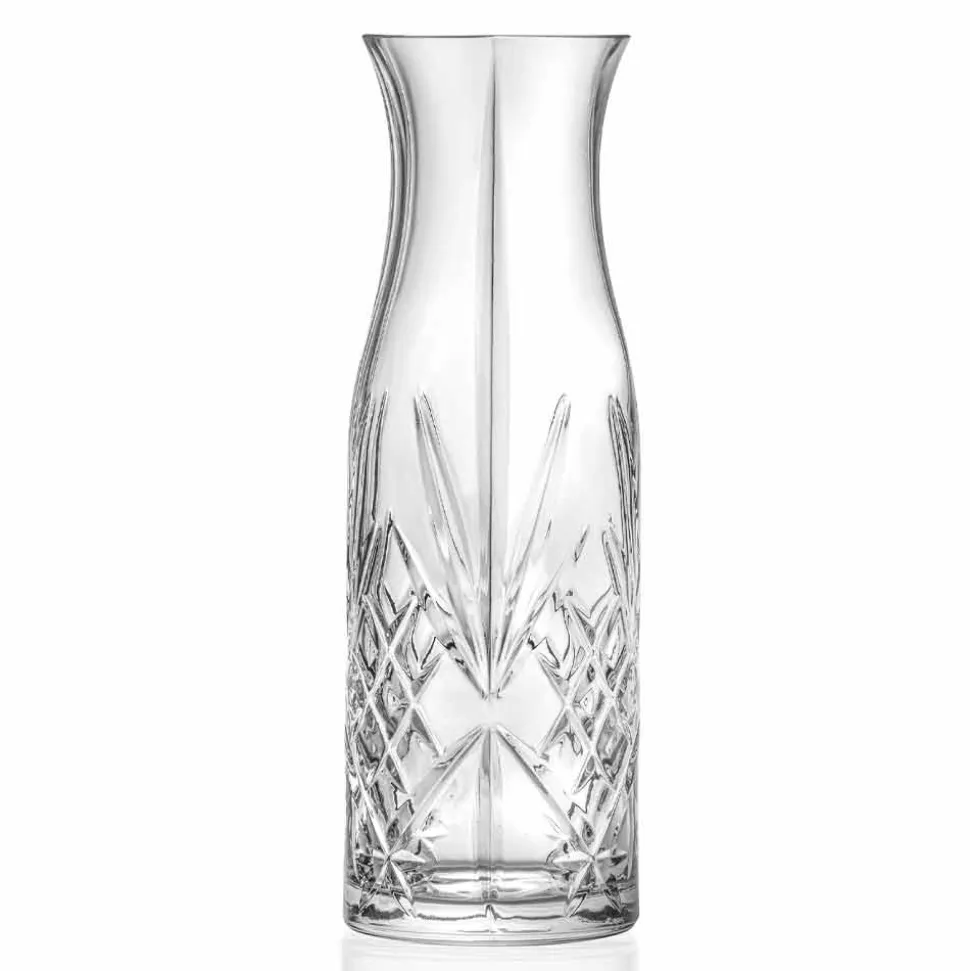 Caraffa per Acqua o Vino in Eco Cristallo Design Vintage 4 Pezzi - Cantabile