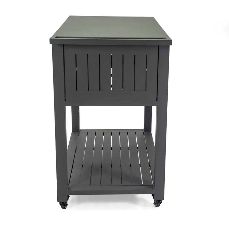 Carrello da Esterno in Alluminio Verniciato di Diverse Finiture - Hotel