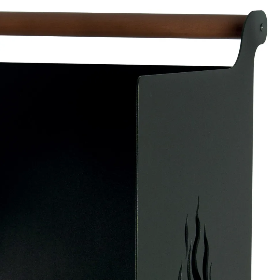 Carrello Portalegna con Cassetto e Ruote Made in Italy - Alpaca