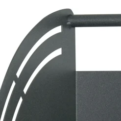 Carrello Portalegna in Metallo e 4 Ruote Made in Italy - Coccinella