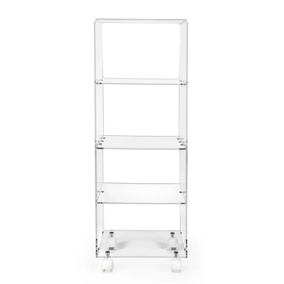 Carrello Portaoggetti da Cucina in Plexiglass Made in Italy - Ercolano