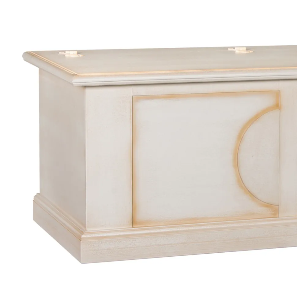 Cassapanca in Legno Impiallacciato di Diverse Finiture Made in Italy - Krishna