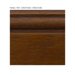 Cassapanca in Legno Impiallacciato e Diverse Finiture Made in Italy - Hermod