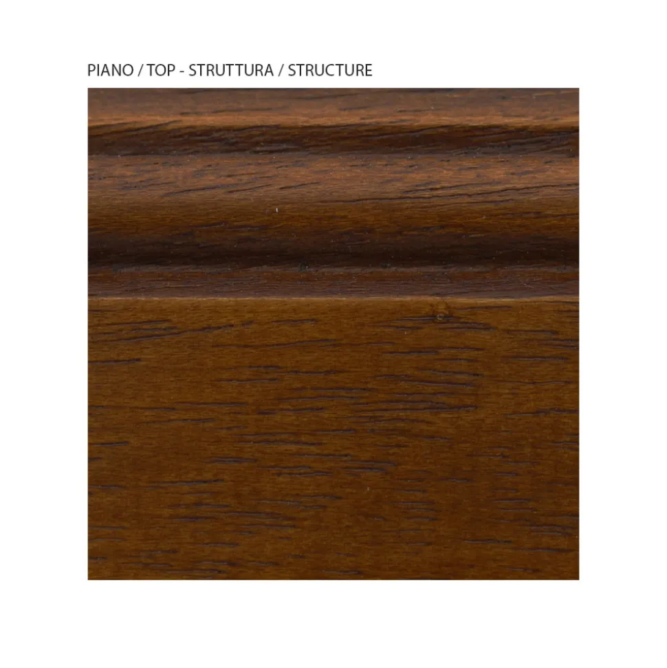 Cassapanca in Legno Impiallacciato e Diverse Finiture Made in Italy - Hermod