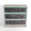 Cassettiera Artigianale in Legno di Abete con 3 Cassetti Made in Italy - Monkey