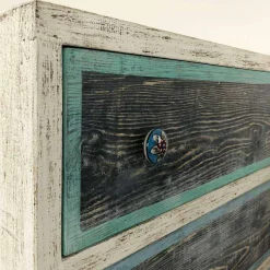 Cassettiera Artigianale in Legno di Abete con 3 Cassetti Made in Italy - Monkey