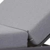 Chaise Longue da Giardino in Alluminio con Rivestimento in Tessuto - Eufemia