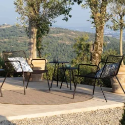 Chaise Longue da Giardino in Metallo Colorato Realizzata in Italia - Vikas