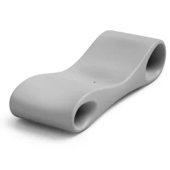 Chaise Longue da Giardino in Polietilene Colorato Made in Italy - Flores