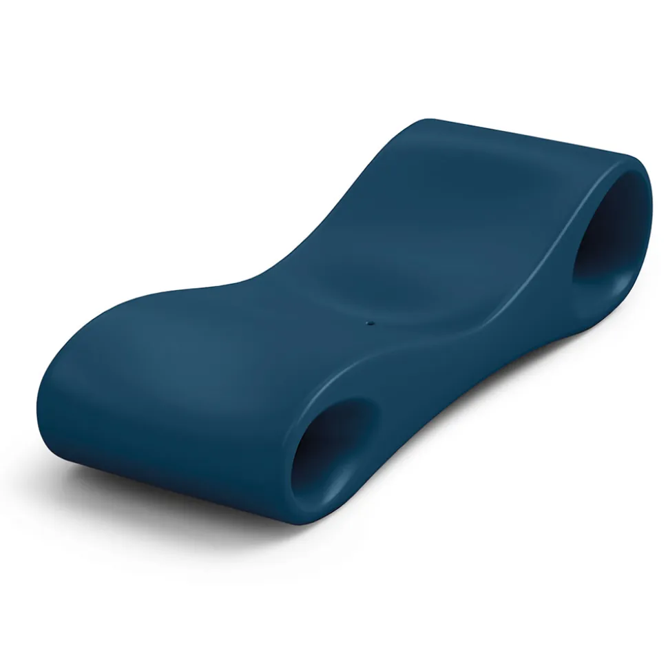 Chaise Longue da Giardino in Polietilene Colorato Made in Italy - Flores