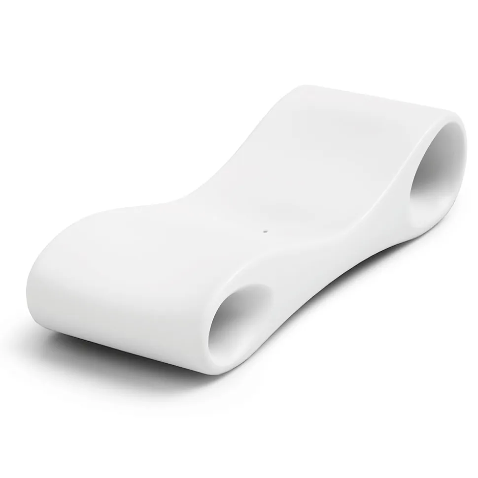 Chaise Longue da Giardino in Polietilene Colorato Made in Italy - Flores