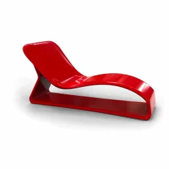 Chaise Longue Design Moderno Kobra Made in Italy
