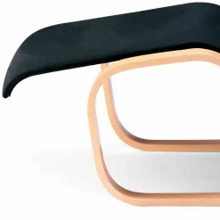 Chaise Longue in Legno con Seduta in Cotone Made in Italy - Formentera