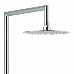 Colonna Doccia con Deviatore Integrato in Ottone Cromato Made in Italy - Griso