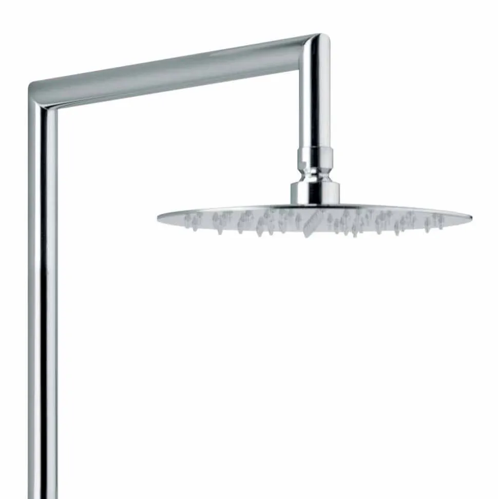 Colonna Doccia con Deviatore Integrato in Ottone Cromato Made in Italy - Griso