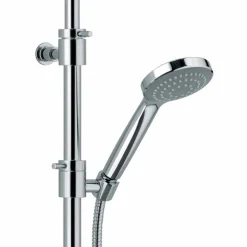 Colonna Doccia con Deviatore Integrato in Ottone Cromato Made in Italy - Griso