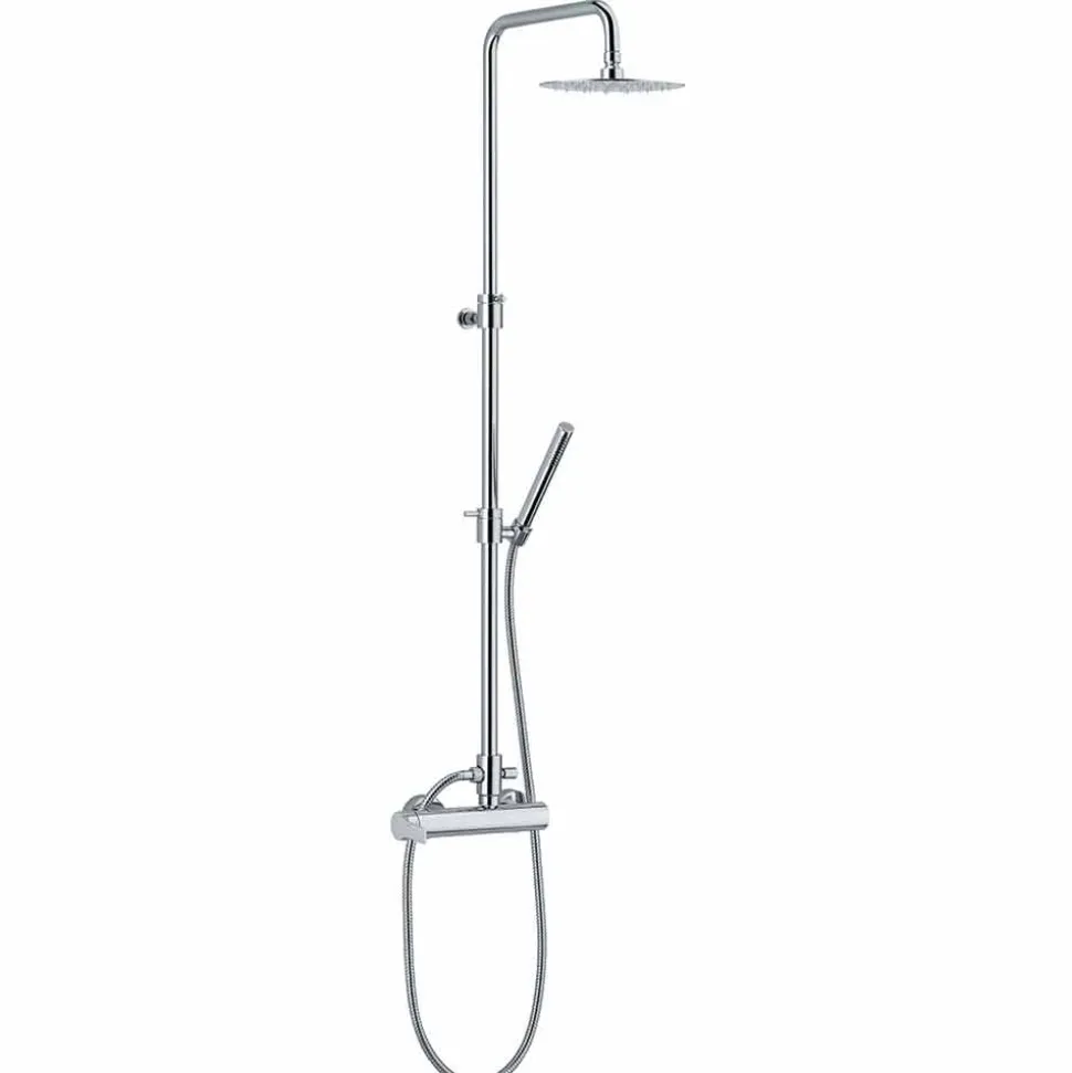 Colonna Doccia con Miscelatore Monocomando in Ottone Made in Italy - Padula