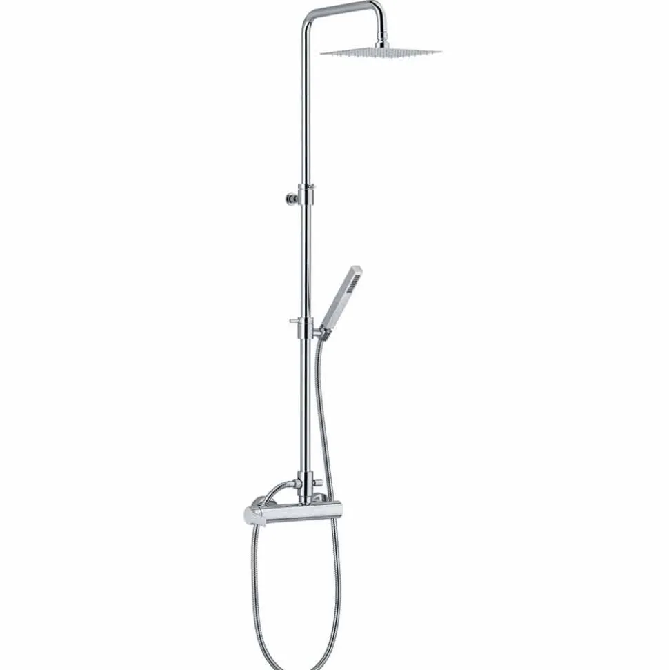 Colonna Doccia con Miscelatore Monocomando in Ottone Made in Italy - Padula