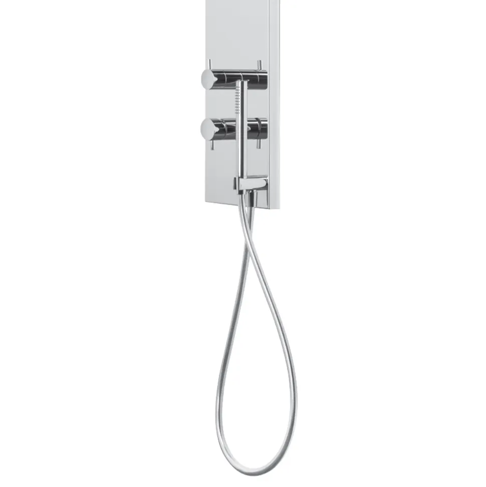 Colonna Doccia in Acciaio con Soffione a Pioggia Made in Italy - Sailor