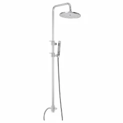 Colonna Doccia in Ottone con Doccia in Abs e Soffione Made in Italy - Cappa