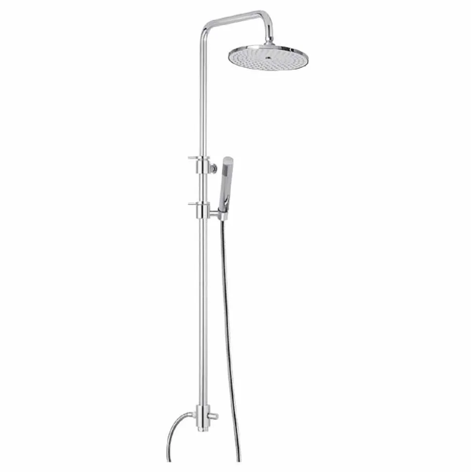 Colonna Doccia in Ottone con Doccia in Abs e Soffione Made in Italy - Cappa