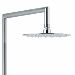 Colonna Doccia in Ottone con Soffione e Doccia in ABS Made in Italy - Padula