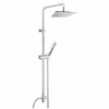 Colonna Doccia in Ottone con Soffione e Doccetta in Abs Made in Italy - Lesio