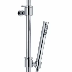 Colonna Doccia in Ottone Cromato Telescopica e Orientabile Made in Italy - Naspo