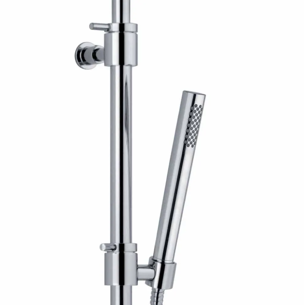 Colonna Doccia in Ottone Cromato Telescopica e Orientabile Made in Italy - Naspo