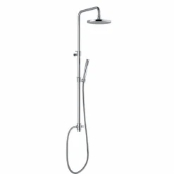 Colonna Doccia in Ottone Cromato Telescopica e Orientabile Made in Italy - Naspo