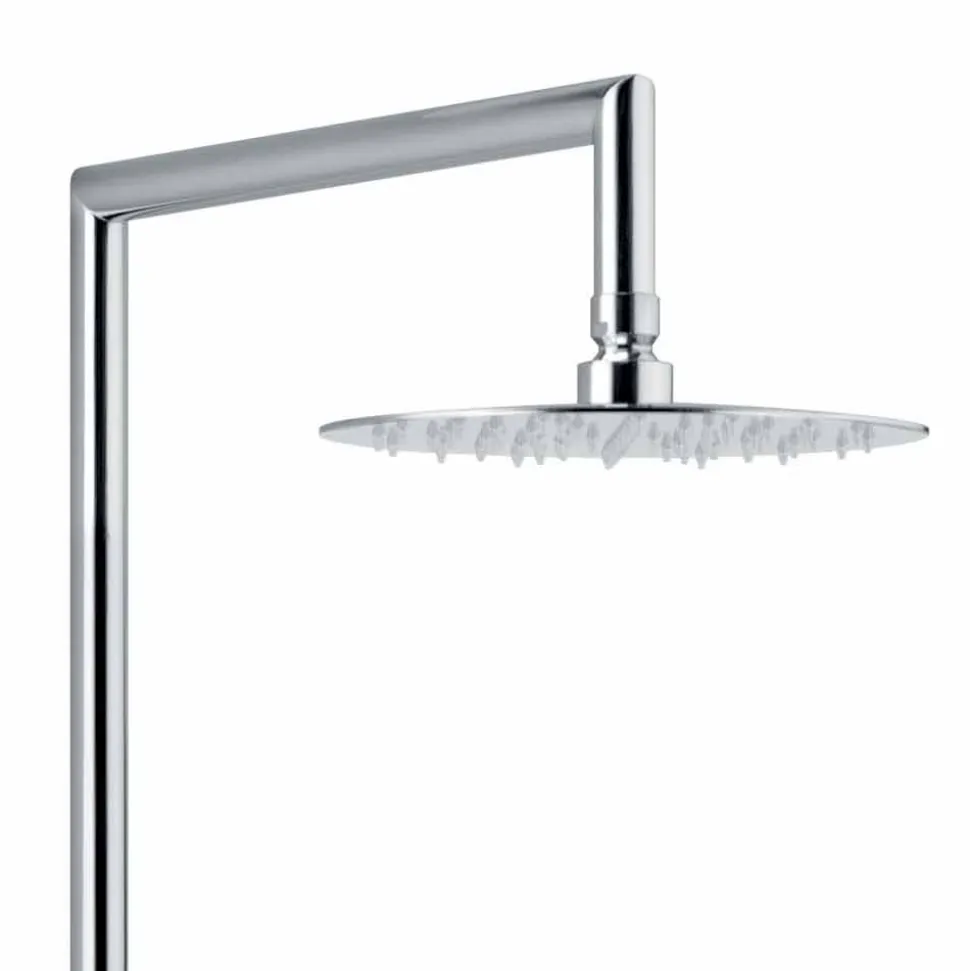 Colonna Doccia Moderna in Ottone Finitura Cromata Made in Italy - Gallo