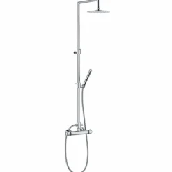 Colonna Doccia Moderna in Ottone Finitura Cromata Made in Italy - Gallo