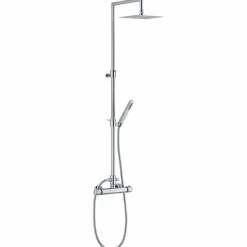 Colonna Doccia Moderna in Ottone Finitura Cromata Made in Italy - Gallo