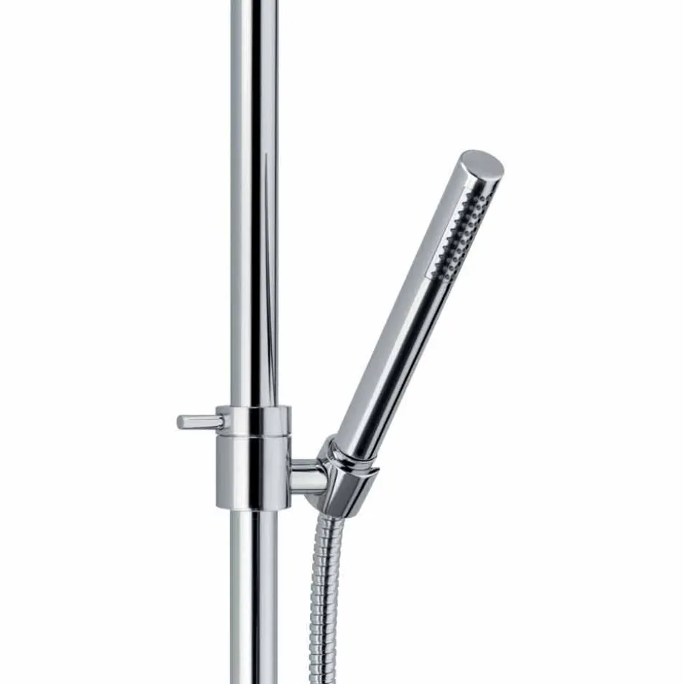 Colonna Doccia Moderna in Ottone Finitura Cromata Made in Italy - Gallo