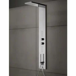 Colonna Doccia Pannello in Acciaio con Soffione a Pioggia Made in Italy - Sailor