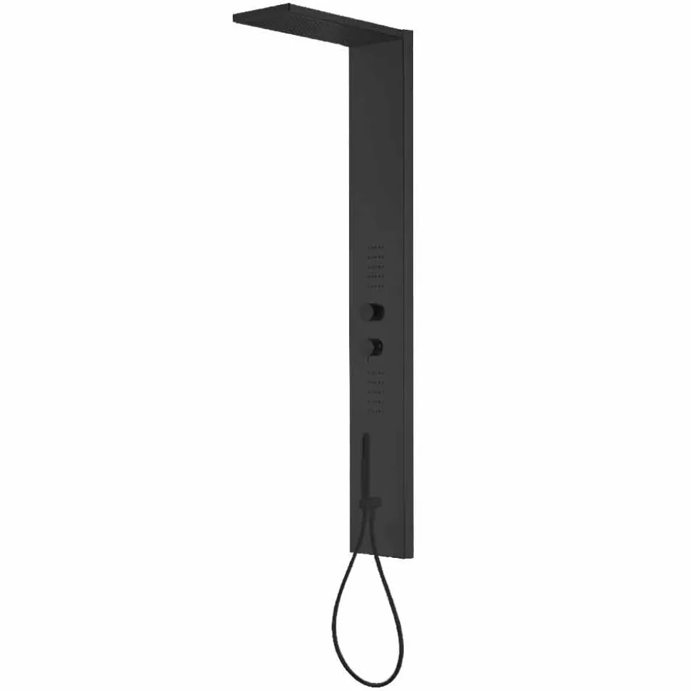 Colonna Doccia Pannello in Acciaio con Soffione a Pioggia Made in Italy - Sailor
