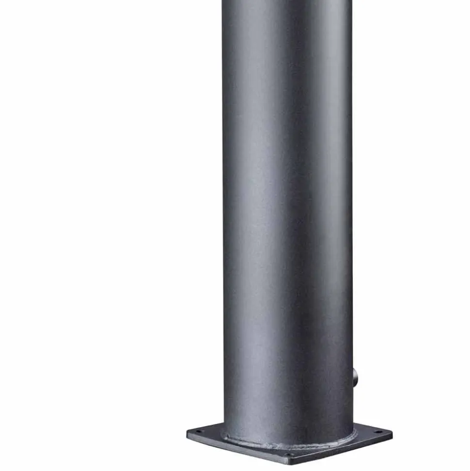 Colonna Doccia Solare da Giardino in Acciaio Inox Nero Made in Italy - Werner
