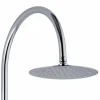 Colonna Doccia Telescopica in Ottone con Soffione Rotondo Made in Italy - Lenio